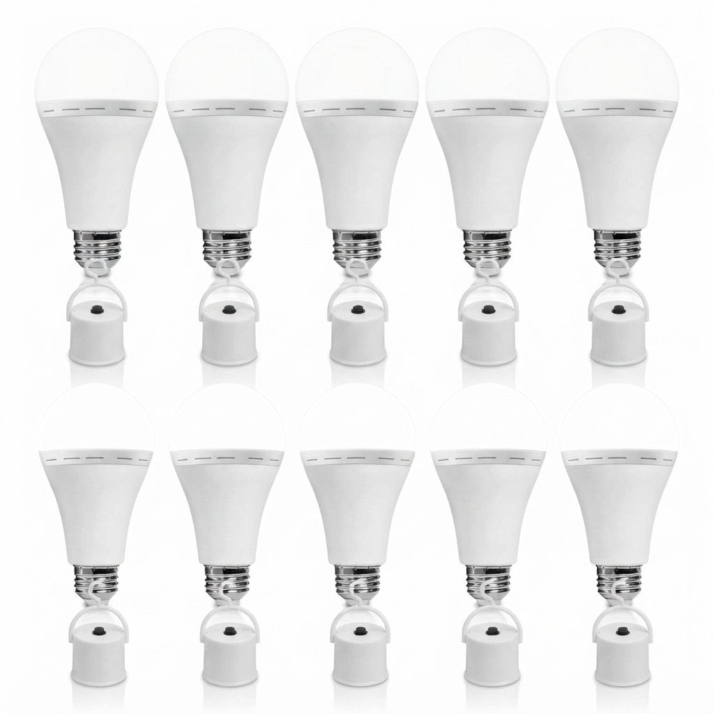 The "Smart" Emergency Bulb That Charges Itself and Lights Up in Water Never Be Left in the Dark Again!
