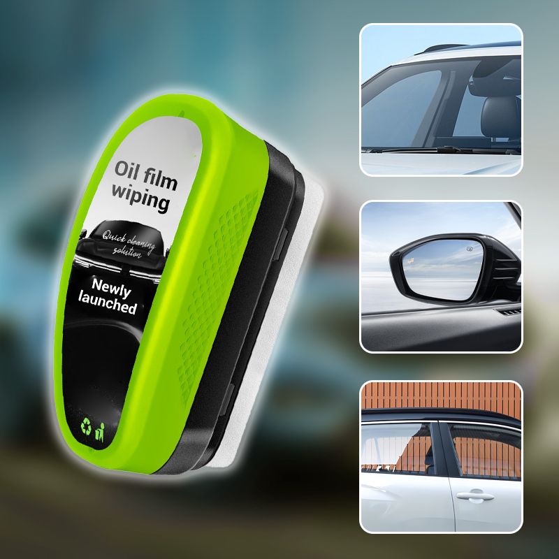 ✨ NEW 2.0 Green Oil Film Wipes 🚗💧 Remove Stubborn Oil Film -Clear Glass