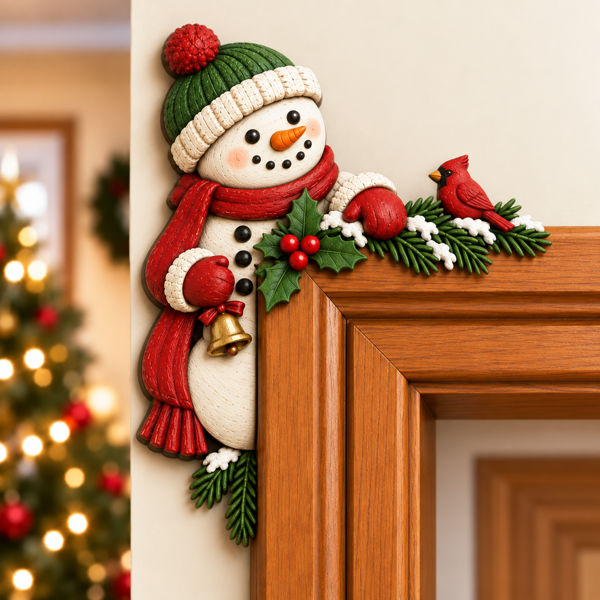 Weihnachtliche Türrahmen — Christmas door frames