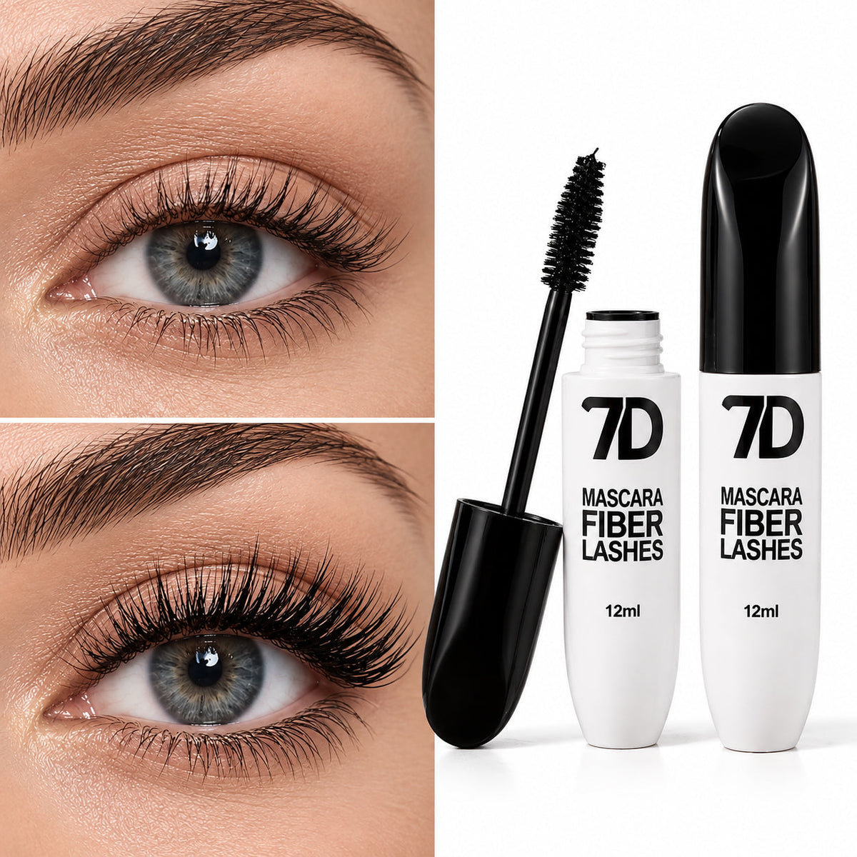 Insideefy Silk Fiber Black Lengthening Mascara - Adult Beauty Makeup✨