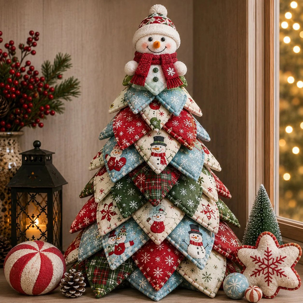 🎄Beginner-Friendly DIY Quilted Christmas Tree Kit | Complete Kit with All Tools & Step-by-Step Guide Included 💕