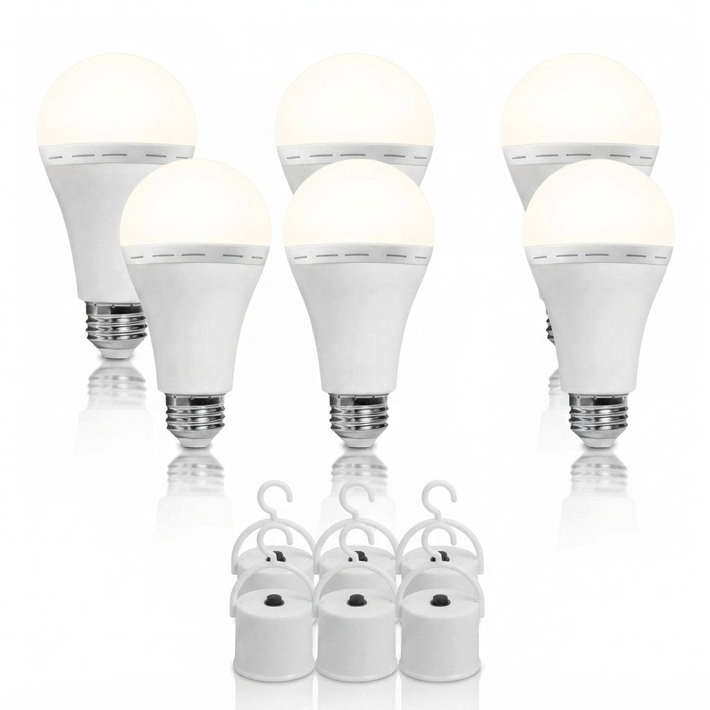 The "Smart" Emergency Bulb That Charges Itself and Lights Up in Water  Never Be Left in the Dark Again!