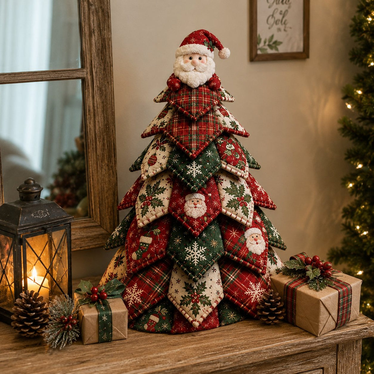 🎄Beginner-Friendly DIY Quilted Christmas Tree Kit | Complete Kit with All Tools & Step-by-Step Guide Included 💕
