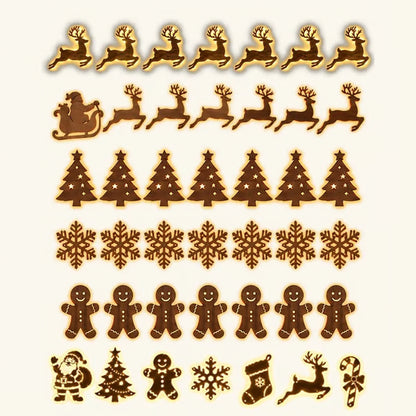 Light up Reindeer Wall Decorations - Festive Christmas Lighting
