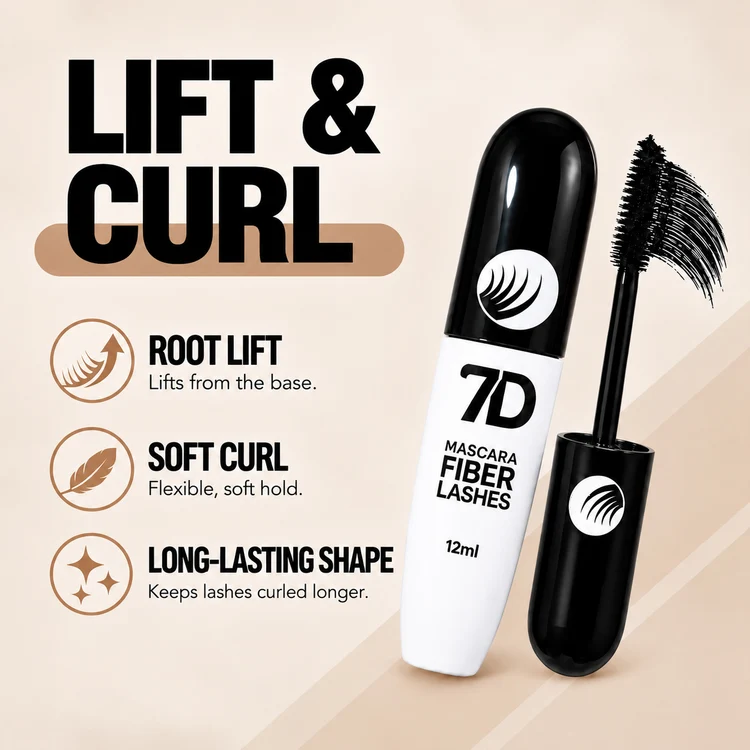 Insideefy Silk Fiber Black Lengthening Mascara - Adult Beauty Makeup✨