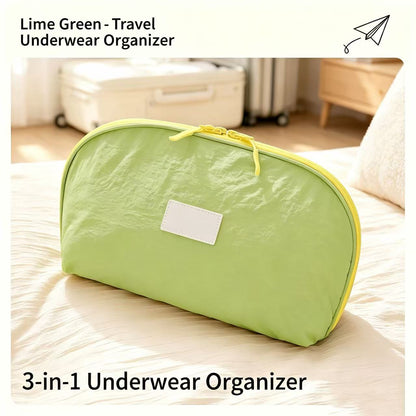 3-in-1 Travel Underwear Storage Bag