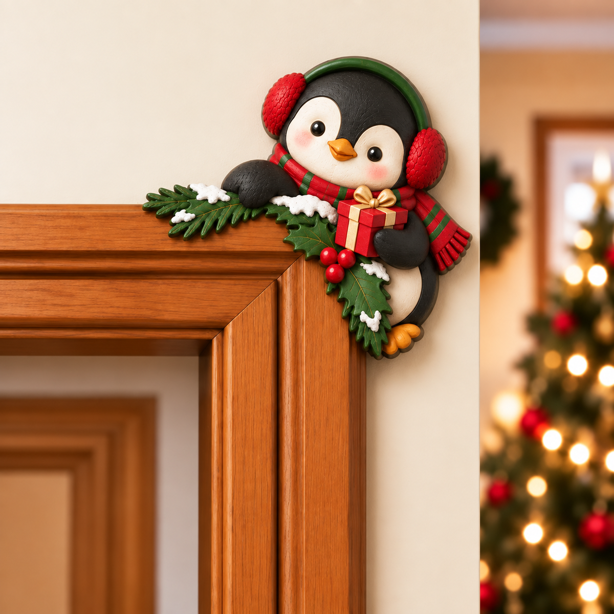 Weihnachtliche Türrahmen — Christmas door frames