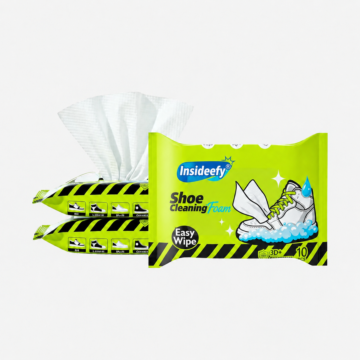 Insideefy® Shoe Care Kit (1 set): Shoe cleaning and care kit including dry cleaner, stain removal wipes, basketball shoe cleaner, and dedicated brushes