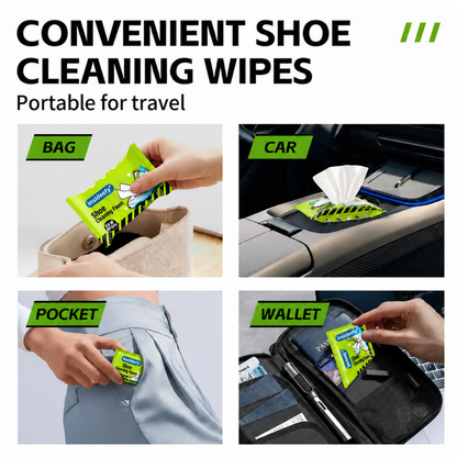Insideefy® Shoe Care Kit (1 set): Shoe cleaning and care kit including dry cleaner, stain removal wipes, basketball shoe cleaner, and dedicated brushes