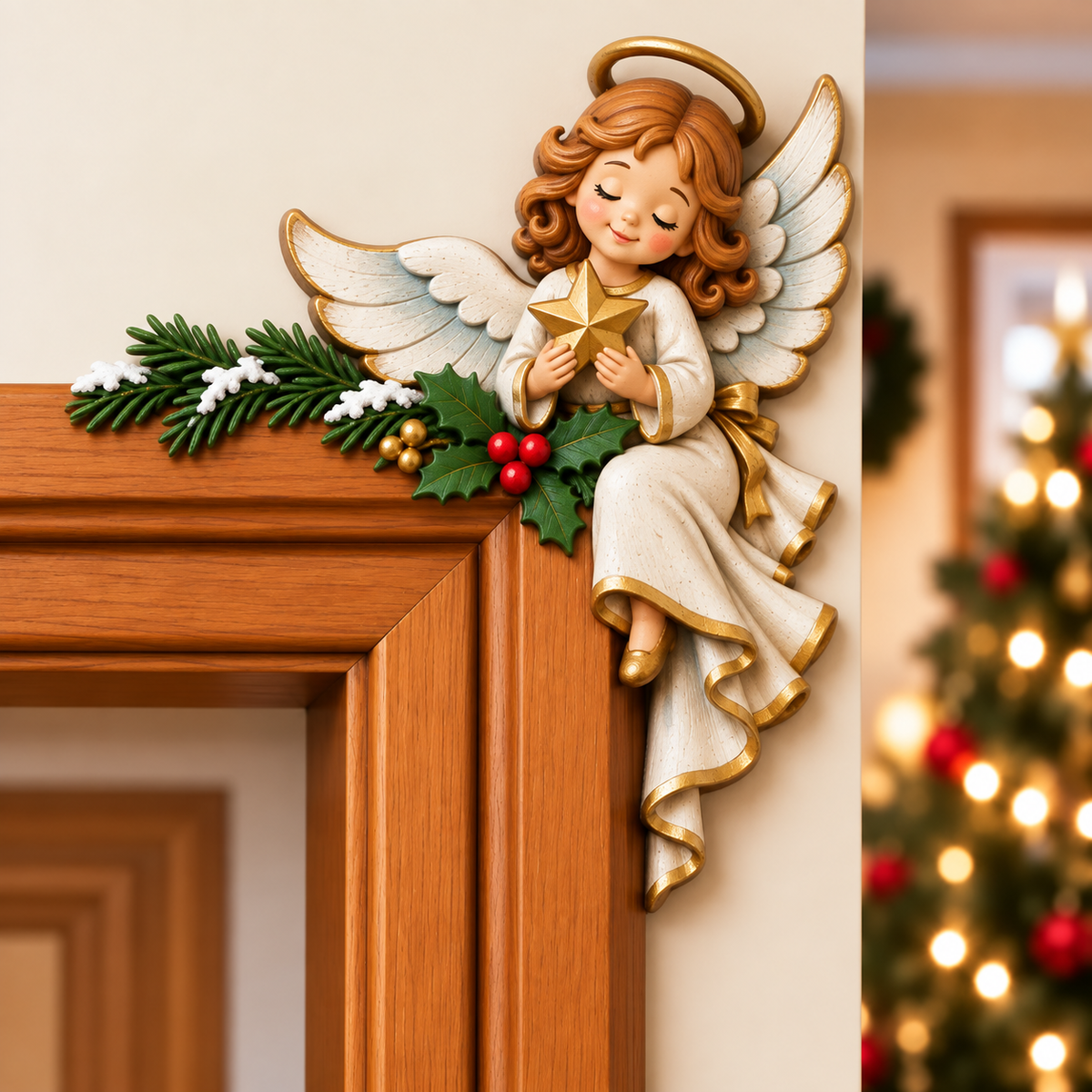 Weihnachtliche Türrahmen — Christmas door frames