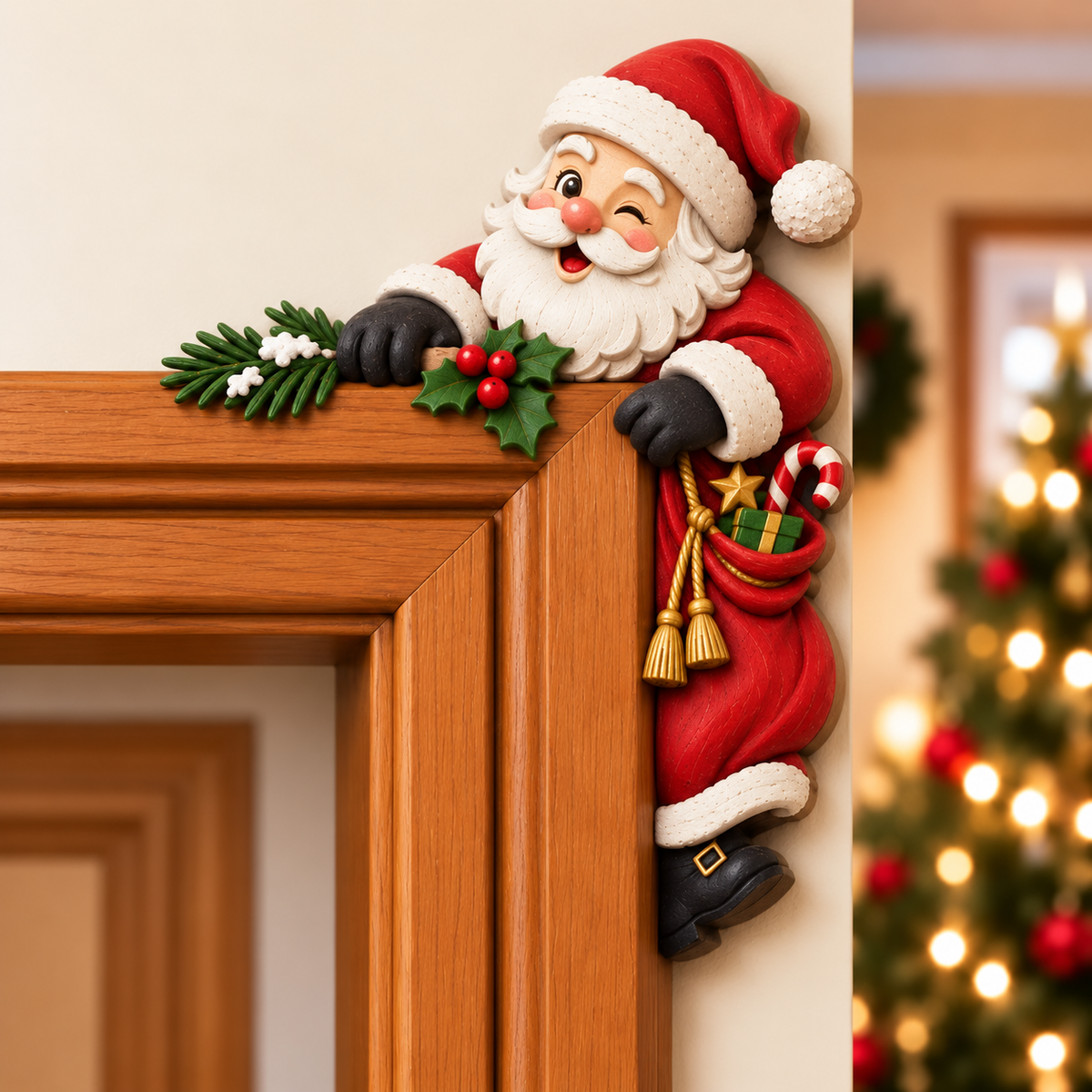 Weihnachtliche Türrahmen — Christmas door frames