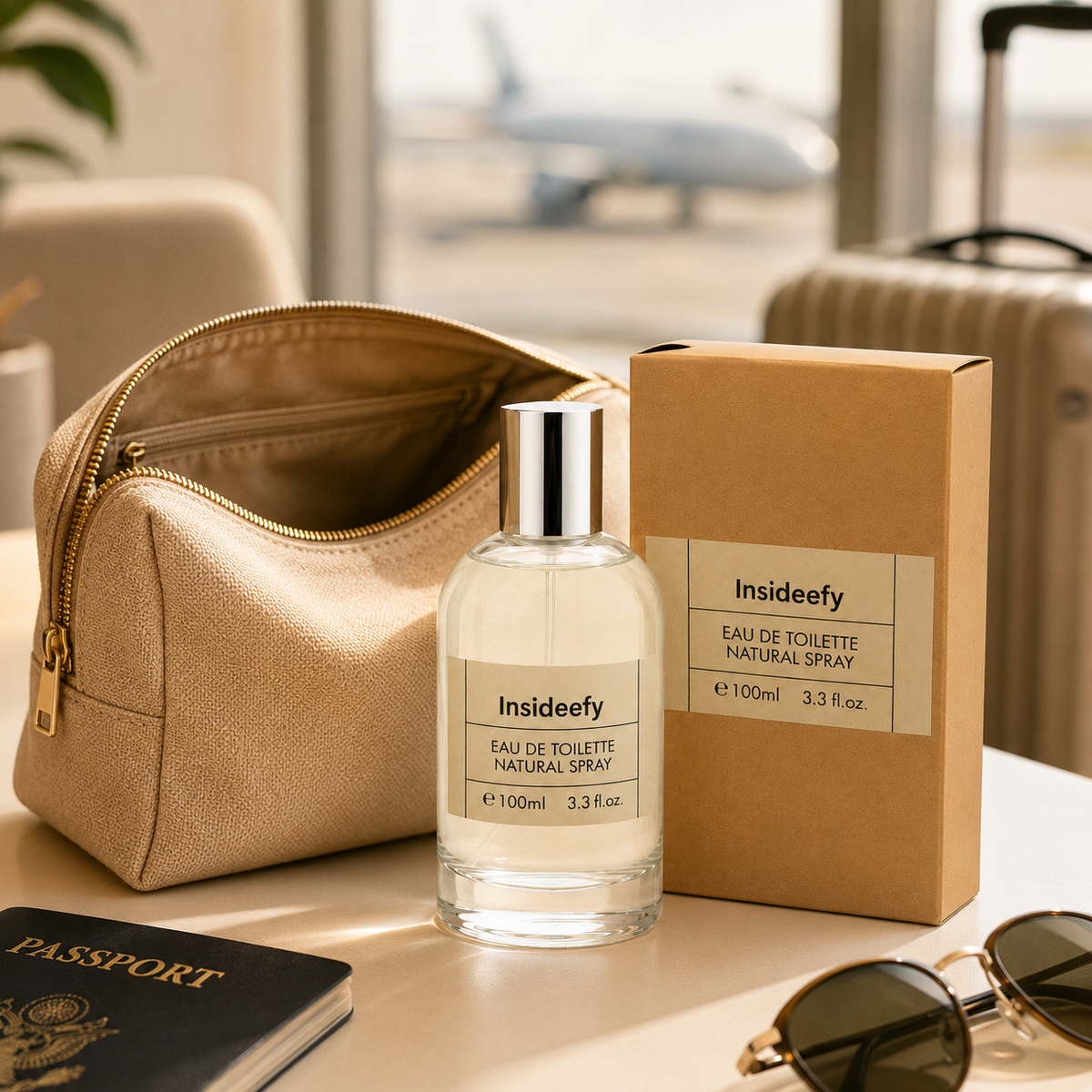 Insideefy Spray Perfume Eau de Toilette for Men & Women 100ml - Unisex Fragrance