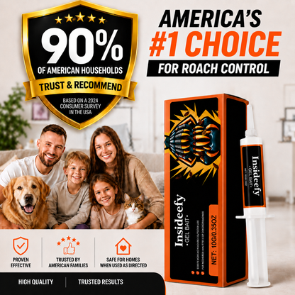💥2026 Upgraded Formula] Professional Cockroach Gel Bait – Eliminates Entire Nest