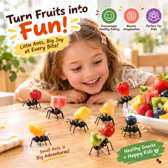 Creative Ant‑Shaped Forks