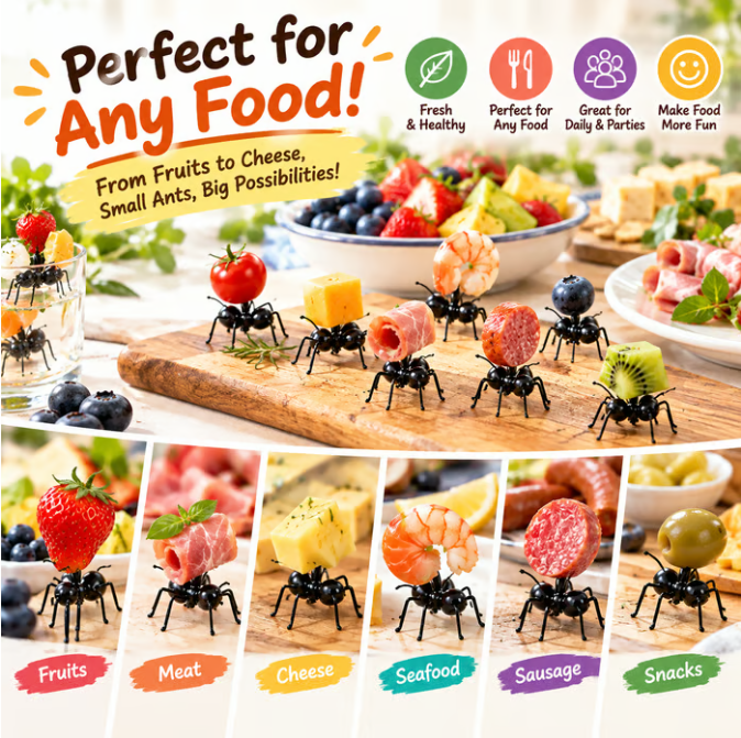 Creative Ant‑Shaped Forks