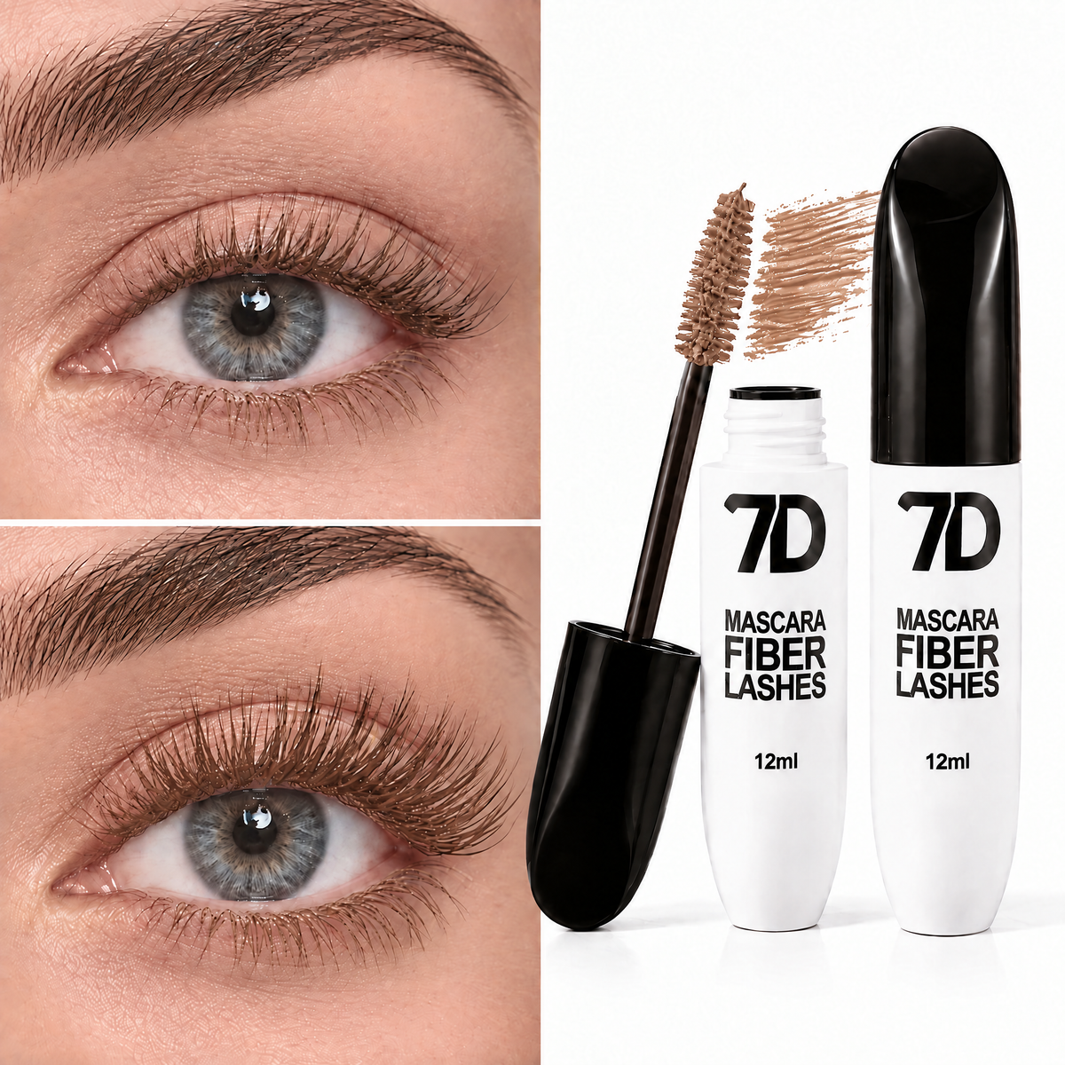 Insideefy Silk Fiber Black Lengthening Mascara - Adult Beauty Makeup✨