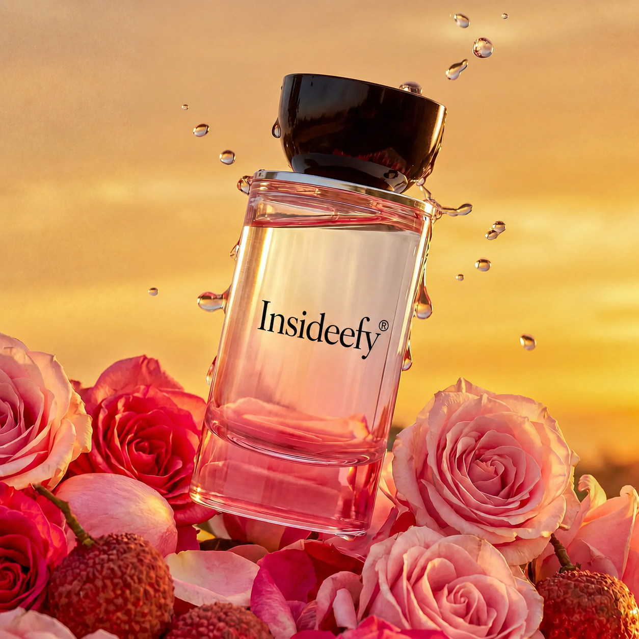 Insideefy Rosey Fruity Floral 50ml Long Lasting Luxury Fragrance