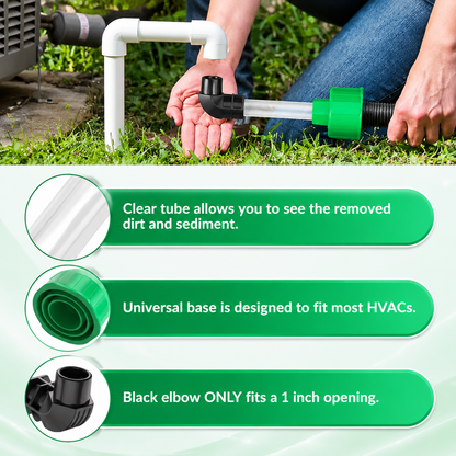 Universal Fit Wet/Dry Vacuum Attachment