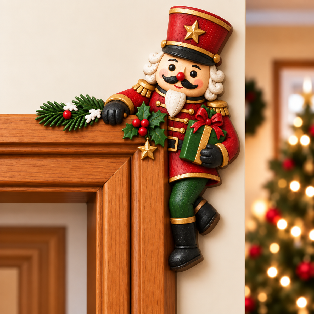 Weihnachtliche Türrahmen — Christmas door frames