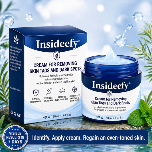 Insideefy® Advanced Correcting Cream for Skin Tags, Moles & Spots – 7‑Day Painless & Scar‑Free – Advanced Care for Skin Imperfections