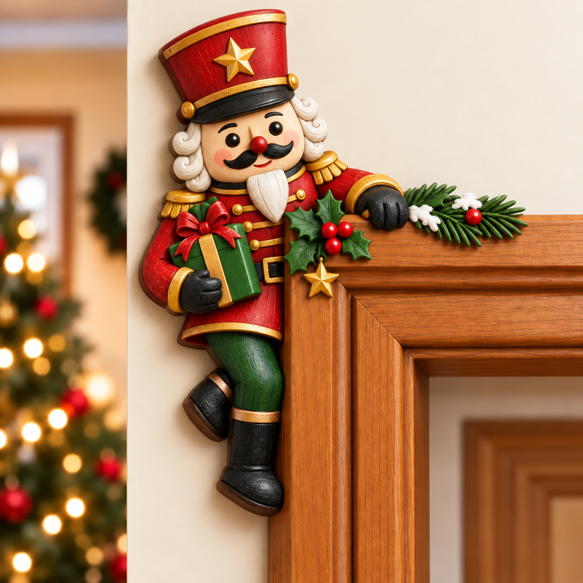 Weihnachtliche Türrahmen — Christmas door frames