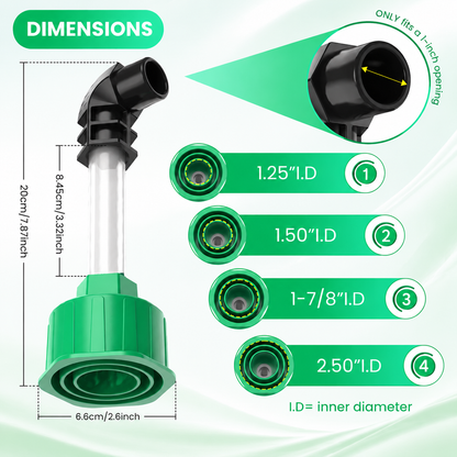 Universal Fit Wet/Dry Vacuum Attachment