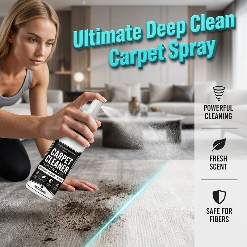 🧼✨ Spray. Wipe. Fresh & Clean! 💦 Powerful Carpet Stain & Odour Remover