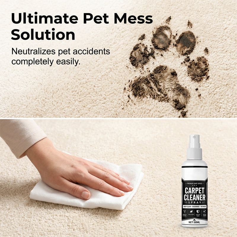 🧼✨ Spray. Wipe. Fresh & Clean! 💦 Powerful Carpet Stain & Odour Remover